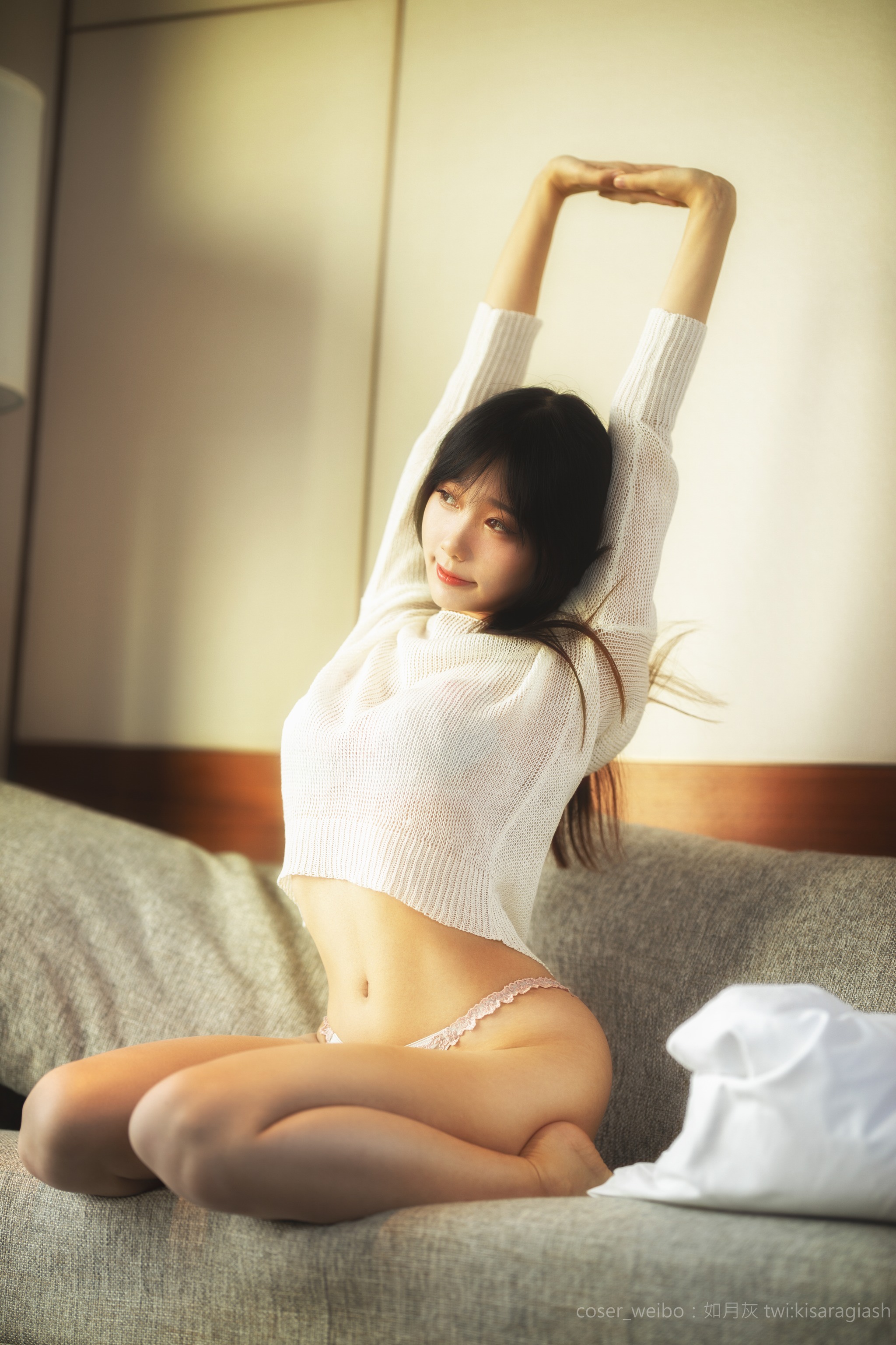 如月灰 - NO.014 毛衣[41P]-XikXak